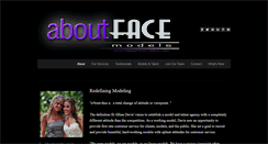 Desktop Screenshot of aboutfacemodels.com